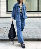 【シーピーシーエム/CPCM】のデニムセットアップ 人気、トレンドファッション・服の通販 founy(ファニー) ファッション Fashion レディースファッション WOMEN セットアップ Setup おすすめ Recommend ジャケット Jacket セットアップ Set Up デニム Denim トレンド Trend 春 Spring thumbnail ブルー|ID: prp329100004339458 ipo3291000000030258585