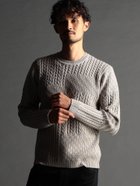 【ニコル/NICOLE / MEN】の編地切替 プルオーバーニット 人気、トレンドファッション・服の通販 founy(ファニー) ファッション Fashion メンズファッション MEN トップス・カットソー Tops/Tshirt/Men ニット Knit Tops フィット Fit ブロッキング Blocking ブロック Block レギュラー Regular 切替 Switching thumbnail 18ベージュ|ID: prp329100004339533 ipo3291000000030259404