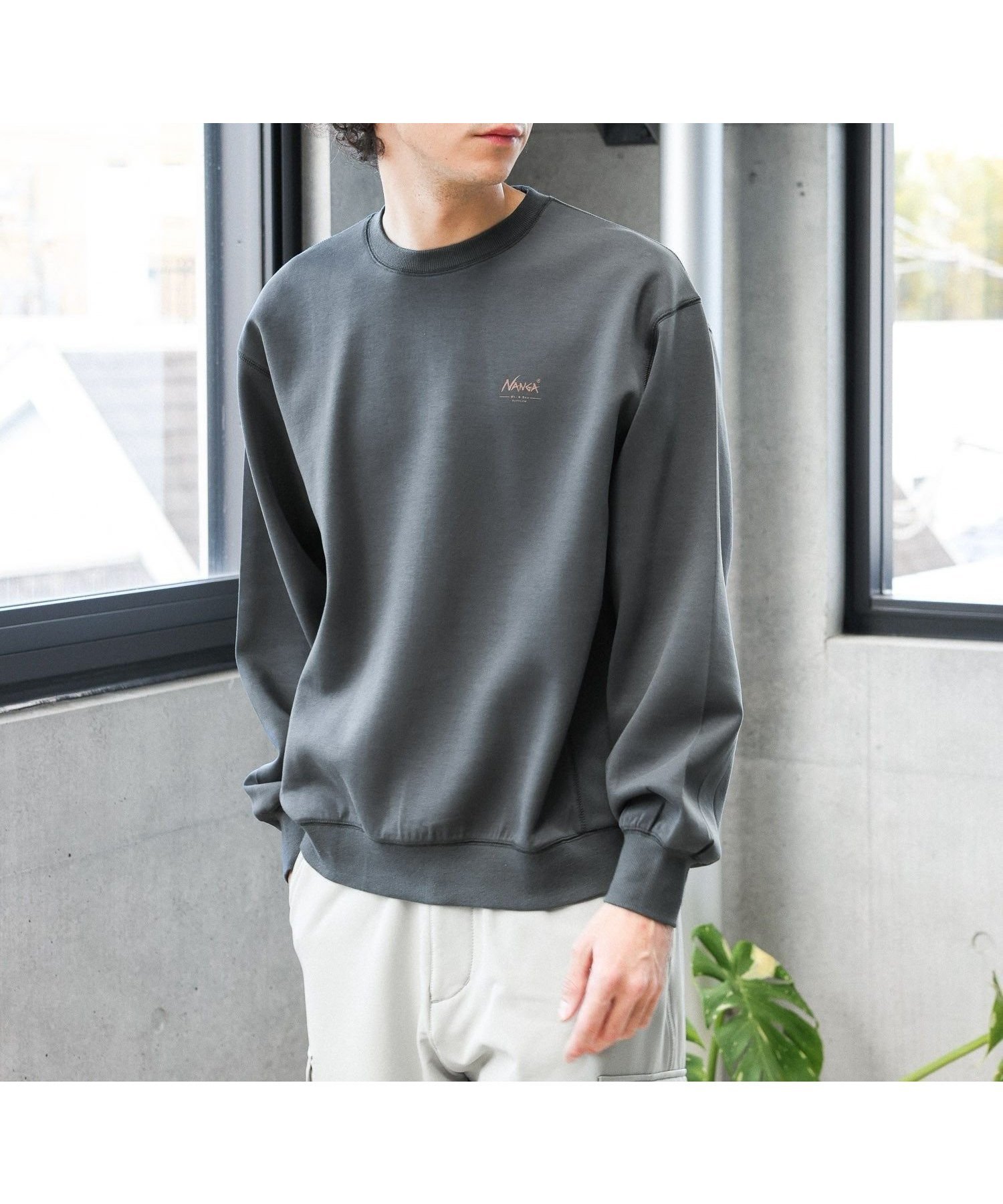 【ベイフロー/BAYFLOW / MEN】の【NANGA Mt. Sea(ナンガ)】別注クルースウェット 人気、トレンドファッション・服の通販 founy(ファニー) 　ファッション　Fashion　メンズファッション　MEN　おすすめ　Recommend　アウトドア　Outdoor　シンプル　Simple　スウェット　Sweat　ダウン　Down　デニム　Denim　プリント　Print　ワンポイント　One Point　別注　Special Order　春　Spring　 other-1|ID: prp329100004339592 ipo3291000000030260327