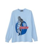 【ヒステリックグラマー/HYSTERIC GLAMOUR / MEN】のHYSTERIC MOTOR GIRL Tシャツ 人気、トレンドファッション・服の通販 founy(ファニー) ファッション Fashion メンズファッション MEN グラフィック Graphic シンプル Simple レース Race エレガント 上品 Elegant thumbnail ブルー|ID: prp329100004339626 ipo3291000000030260797