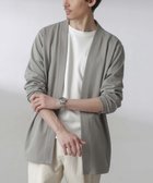 【ナノ ユニバース/nano universe / MEN】のダブルジャージー着流しカーディガン 24AW 人気、トレンドファッション・服の通販 founy(ファニー) ファッション Fashion メンズファッション MEN 2024年 2024 2024-2025秋冬・A/W Aw/Autumn/Winter/Fw/Fall/2024-2025 なめらか Smooth インナー Inner カーディガン Cardigan ジャージー Jersey ストレッチ Stretch スラックス Slacks ダブル Double エレガント 上品 Elegant 軽量 Lightweight thumbnail L.グレー1|ID: prp329100004339661 ipo3291000000030261137