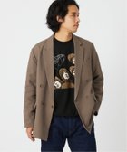 【ジャーナルスタンダード レリューム/JOURNAL STANDARD relume / MEN】のLANATEC ウォッシャブル ダブルブレストジャケット キャメル A|ID: prp329100004339670 ipo3291000000030261217