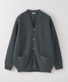 【ビューティ&ユース ユナイテッドアローズ/BEAUTY&YOUTH / UNITED ARROWS / MEN】のSteven Alan ハミルトンラムズウール Vネック カーディガン -LOOSE DK.GRAY|ID: prp329100004339692 ipo3291000000030261512