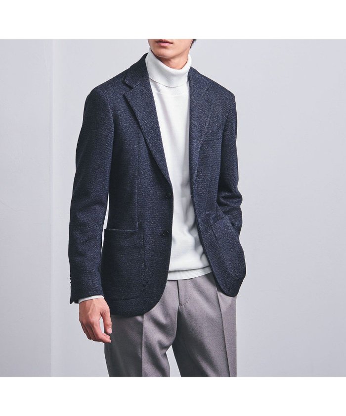 【ユナイテッドアローズ/UNITED ARROWS / MEN】のピンヘッド ジャージ 2B シングルジャケット COMFORT EASY-MODEL インテリア・キッズ・メンズ・レディースファッション・服の通販 founy(ファニー) https://founy.com/ ファッション Fashion メンズファッション MEN コンパクト Compact ショルダー Shoulder ジャケット Jacket ジャージ Jersey スーツ Suit バランス Balance パッチ Patch フロント Front ポケット Pocket リラックス Relax ビジネス 仕事 通勤 Business |ID: prp329100004339716 ipo3291000000030261805