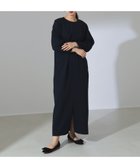 【デミルクス ビームス/Demi-Luxe BEAMS】の【1/10再値下げ】ダブルクロス スリット ワンピース 人気、トレンドファッション・服の通販 founy(ファニー) ファッション Fashion レディースファッション WOMEN ワンピース Dress おすすめ Recommend アクセサリー Accessories エレガント 上品 Elegant シューズ Shoes シンプル Simple ストレッチ Stretch スリット Slit スリーブ Sleeve ダブル Double フロント Front ロング Long thumbnail NAVY|ID: prp329100004339733 ipo3291000000030262121