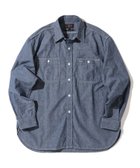 【ビームス/BEAMS / MEN】のシャンブレー ワークシャツ BLUE|ID: prp329100004340068 ipo3291000000030265966