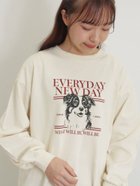 【サマンサモスモス/Samansa Mos2】の柄アソートロングTシャツ キナリ|ID: prp329100004340958 ipo3291000000030443137