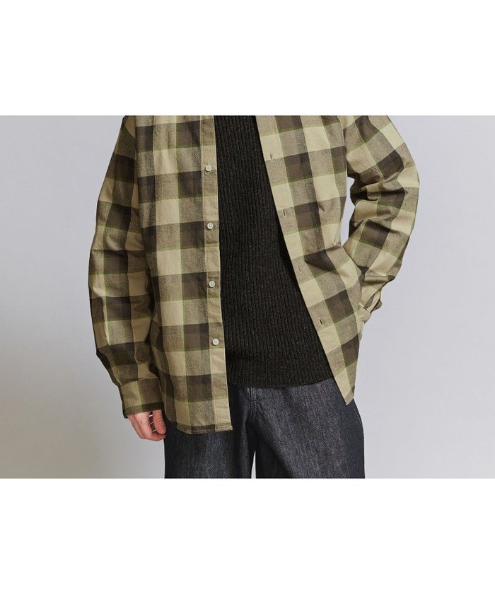 【ビューティ&ユース ユナイテッドアローズ/BEAUTY&YOUTH / UNITED ARROWS / MEN】のone BEAUTY YOUTH MIL チェック レギュラーフォルム シャツ インテリア・キッズ・メンズ・レディースファッション・服の通販 founy(ファニー) https://founy.com/ ファッション Fashion メンズファッション MEN おすすめ Recommend スタンダード Standard チェック Check フォルム Form ベーシック Basic レギュラー Regular A/W・秋冬 Aw・Autumn/Winter・Fw・Fall-Winter |ID: prp329100004341032 ipo3291000000030281823