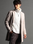 【ニコル/NICOLE / MEN】のスウェードポンチ チェスターコート 人気、トレンドファッション・服の通販 founy(ファニー) ファッション Fashion メンズファッション MEN シェイプ Shape ジャケット Jacket ジャージ Jersey スウェード Suede ストレッチ Stretch チェスターコート Chester Coat チェック Check ツイスト Twist ロング Long ワイヤー Wire thumbnail 19ライトグレー|ID: prp329100004341080 ipo3291000000030282150