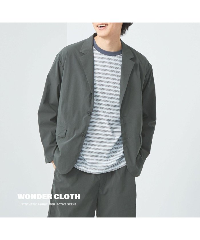 【その他のブランド/Other】のWONDER CLOTH カジュアル ジャケット -ストレッチ・接触冷感- インテリア・キッズ・メンズ・レディースファッション・服の通販 founy(ファニー) https://founy.com/ ファッション Fashion メンズファッション MEN インナー Inner 春 Spring カットソー Cut And Sew ショート Short ジャケット Jacket ストレッチ Stretch セットアップ Set Up フラップ Flap フロント Front ポケット Pocket ポロシャツ Polo Shirt 半袖 Short Sleeve S/S・春夏 Ss・Spring/Summer おすすめ Recommend 夏 Summer |ID: prp329100004341435 ipo3291000000030287601