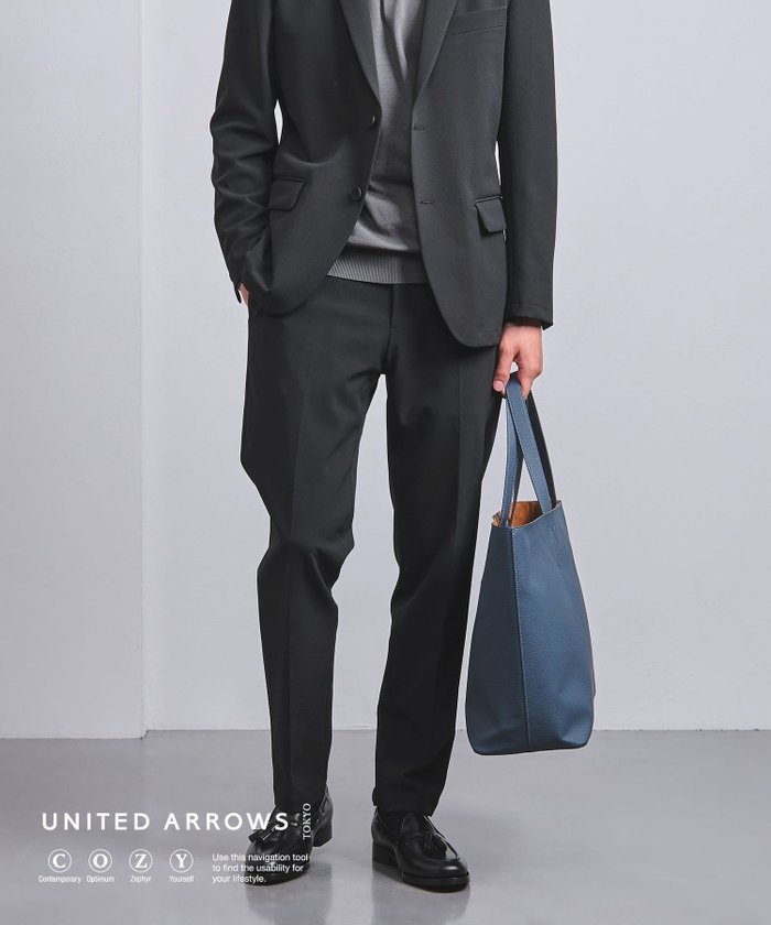 【ユナイテッドアローズ/UNITED ARROWS / MEN】のSPORTEX ノープリーツ スラックス UA COZY- 撥水・ウォッシャブル・防しわ性(着用しわ)・2WAYストレッチ- インテリア・キッズ・メンズ・レディースファッション・服の通販 founy(ファニー) https://founy.com/ ファッション Fashion メンズファッション MEN シャーリング Shirring ジャケット Jacket スウェット Sweat ストレッチ Stretch スポーティ Sporty スマート Smart スラックス Slacks セットアップ Set Up テーパード Tapered パターン Pattern パーカー Hoodie プリーツ Pleats ポケット Pocket ロング Long おすすめ Recommend ゴルフ Golf ビジネス 仕事 通勤 Business |ID: prp329100004341475 ipo3291000000030288434