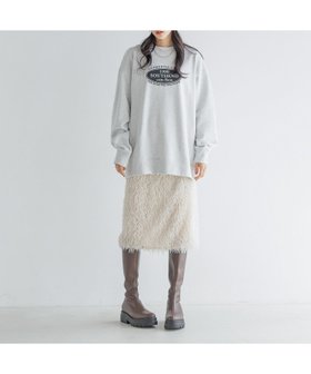 【ローリーズファーム/LOWRYS FARM】 フェザータイトスカート人気、トレンドファッション・服の通販 founy(ファニー) ファッション Fashion レディースファッション WOMEN スカート Skirt おすすめ Recommend シンプル Simple スウェット Sweat |ID:prp329100004341538