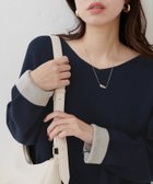 【ナチュラルクチュール/natural couture】のWフェイスVネックゆるニット 人気、トレンドファッション・服の通販 founy(ファニー) ファッション Fashion レディースファッション WOMEN トップス・カットソー Tops/Tshirt ニット Knit Tops Vネック V-Neck 2024年 2024 2024-2025秋冬・A/W Aw/Autumn/Winter/Fw/Fall/2024-2025 おすすめ Recommend なめらか Smooth シンプル Simple スリット Slit ダウン Down ダブル Double デニム Denim フェイス Face レース Race thumbnail ネイビー|ID: prp329100004341687 ipo3291000000030421586