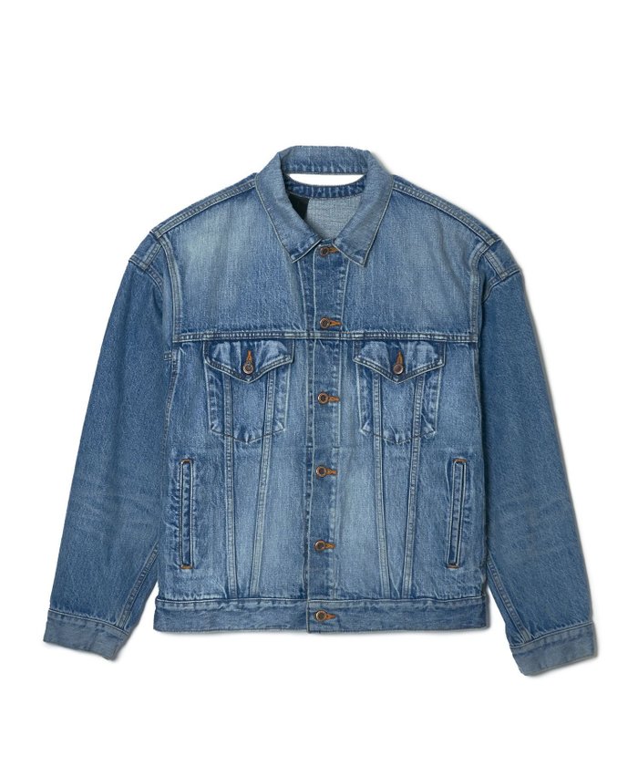 【エヌ.ハリウッド/N.HOOLYWOOD / MEN】のDENIM JACKET インテリア・キッズ・メンズ・レディースファッション・服の通販 founy(ファニー) https://founy.com/ ファッション Fashion メンズファッション MEN インディゴ Indigo コレクション Collection 今季 This Season ジャケット Jacket ダメージ Damage ドッキング Docking パターン Pattern ボックス Box リメイク Remake |ID: prp329100004342207 ipo3291000000030298446