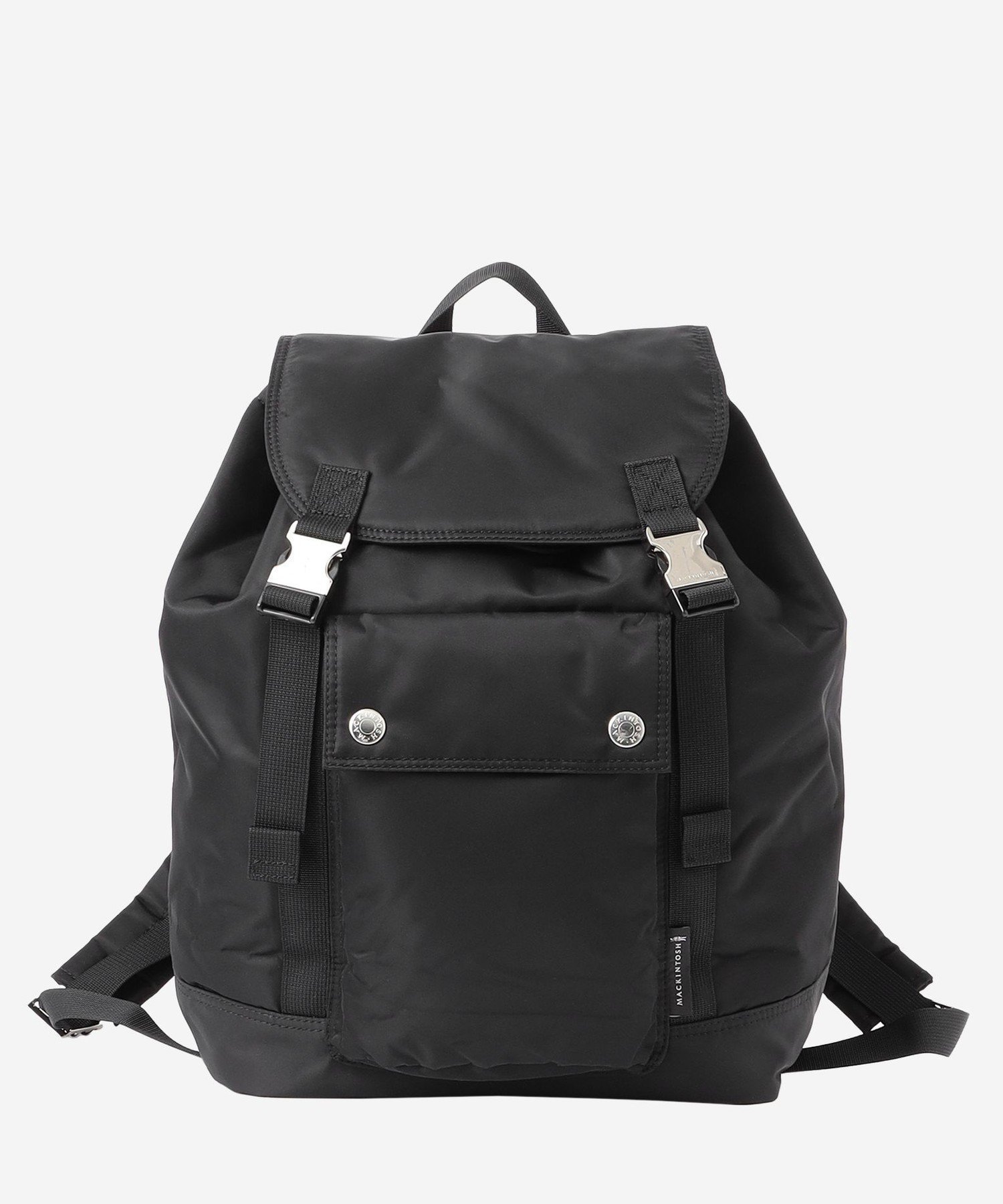 【マッキントッシュ ロンドン/MACKINTOSH LONDON / MEN】の【MACKINTOSH】DRAWSTRING BACKPACK MEDIUM インテリア・キッズ・メンズ・レディースファッション・服の通販 founy(ファニー) 　ファッション　Fashion　メンズファッション　MEN　アイレット　Eyelet　コレクション　Collection　ドット　Dot　ドローストリング　Drawstring　ボンディング　Bonding　ポケット　Pocket　ブラック|ID: prp329100004342229 ipo3291000000030298635