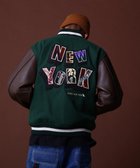 【アヴィレックス/AVIREX / MEN】の《COLLECTION》STADIUM JACKET NYC /スタジアムジャケット NYC 人気、トレンドファッション・服の通販 founy(ファニー) ファッション Fashion メンズファッション MEN オレンジ Orange クラシカル Classical コレクション Collection コンビ Combination ジャケット Jacket ニューヨーク New York ビッグ Big ベーシック Basic ミックス Mix ミリタリー Military メルトン Melton ワーク Work A/W・秋冬 Aw・Autumn/Winter・Fw・Fall-Winter thumbnail ダークグリーン|ID: prp329100004342265 ipo3291000000030298860