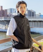 【ナバル/NAVAL / MEN】の【BEN DAVIS(ベンデイビス)】REVERSIBLE STAND COLLAR VEST / リバーシブル スタンドカラー ワッペン ベスト パステルブルー|ID: prp329100004342385 ipo3291000000030300394