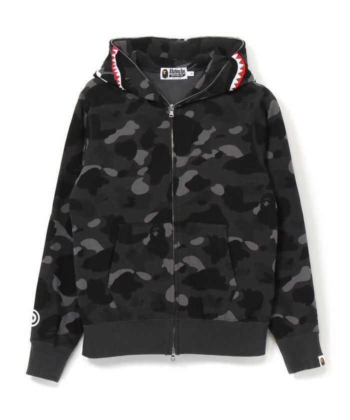 【その他のブランド/Other】のCOLOR CAMO SHARK FULL ZIP HOODIE インテリア・キッズ・メンズ・レディースファッション・服の通販 founy(ファニー) https://founy.com/ ファッション Fashion メンズファッション MEN ジップ Zip フィット Fit モチーフ Motif レギュラー Regular |ID: prp329100004342483 ipo3291000000030301339