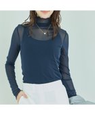 【ジャイロ/JAYRO】のハイネックシアーインナー 人気、トレンドファッション・服の通販 founy(ファニー) ファッション Fashion レディースファッション WOMEN インナー Inner キャミソール Camisole シアー Sheer タンク Tank ビスチェ Bustier ベスト Vest ポケット Pocket ラベンダー Lavender ローズ Rose 冬 Winter 春 Spring 秋 Autumn/Fall thumbnail ネイビー(40)|ID: prp329100004342501 ipo3291000000030301562