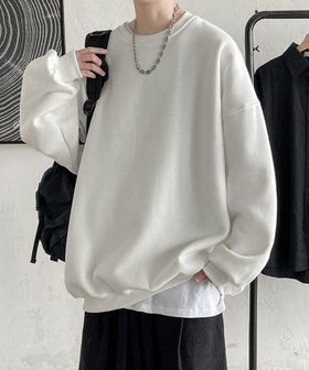 【リバランス/REBALANCE / MEN】のREBALANCE/オーバーサイズスウェット_メンズ 人気、トレンドファッション・服の通販 founy(ファニー) ファッション Fashion メンズファッション MEN シンプル Simple メンズ Mens |ID:prp329100004342527