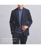 【ユナイテッドアローズ/UNITED ARROWS / MEN】のアクティブ シャークスキン ジャージ 2B シングルテーラードジャケット UA COZY -ウォッシャブル・ストレッチ・防しわ(着用しわ)- NAVY|ID: prp329100004342546 ipo3291000000030302103