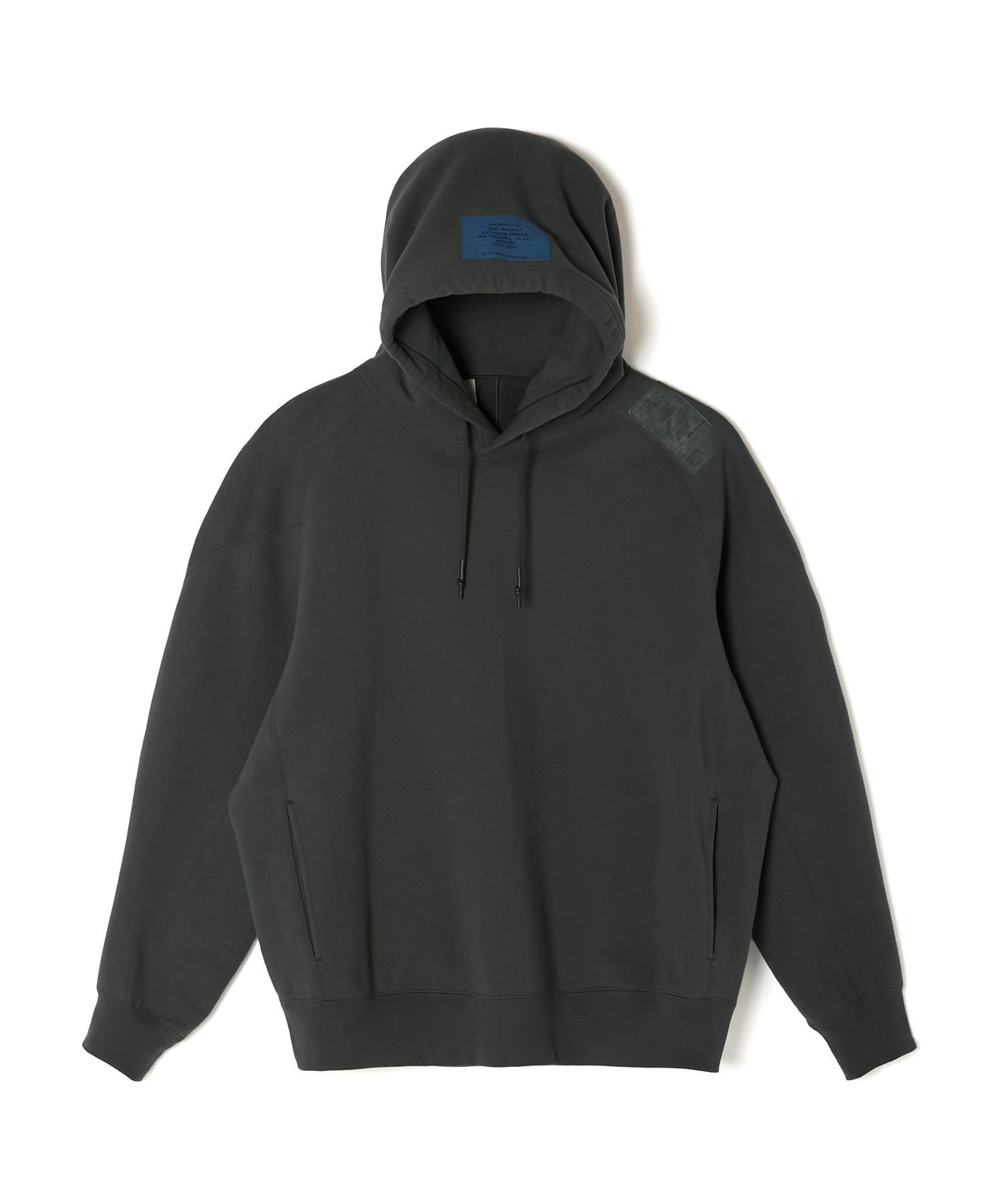 【エヌ.ハリウッド/N.HOOLYWOOD / MEN】のPOCKET HOODIE インテリア・キッズ・メンズ・レディースファッション・服の通販 founy(ファニー) 　ファッション　Fashion　メンズファッション　MEN　コレクション　Collection　スリーブ　Sleeve　なめらか　Smooth　ブルゾン　Blouson　ボックス　Box　ミリタリー　Military　ループ　Loop　CHARCOAL|ID: prp329100004342561 ipo3291000000030302226