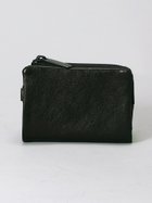 【パトリックステファン/PATRICK STEPHAN / MEN】のPATRICK STEPHAN / Leather micro wallet minimal shine 2 ミニマル レザー 財布 札入れ BLACK|ID: prp329100004342584 ipo3291000000030302480