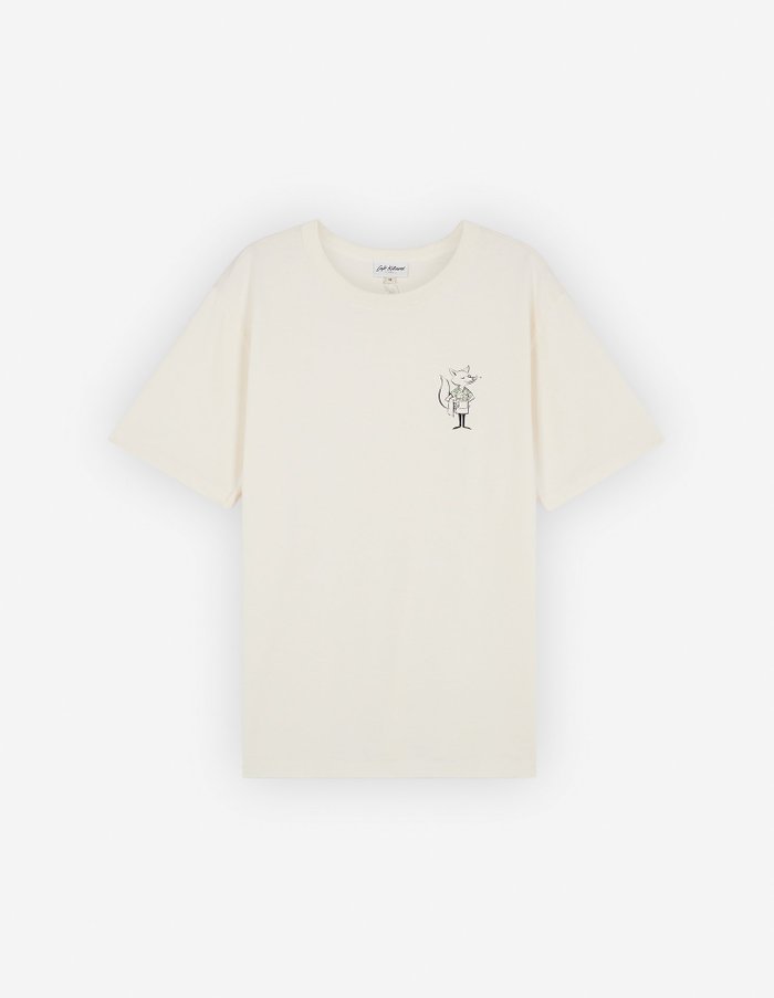 【メゾン キツネ/MAISON KITSUNE】のCafe Kitsune/CAFE KITSUNE HAWAIIAN DRESSED FOX RELAXED T-SHIRT インテリア・キッズ・メンズ・レディースファッション・服の通販 founy(ファニー) https://founy.com/ ファッション Fashion レディースファッション WOMEN トップス・カットソー Tops/Tshirt シャツ/ブラウス Shirts/Blouses ロング / Tシャツ T-Shirts ワンピース Dress ドレス Party Dresses ショート Short ジャージー Jersey スリーブ Sleeve プリント Print リラックス Relax 半袖 Short Sleeve |ID: prp329100004342617 ipo3291000000030302848