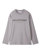 【ジェラートピケ オム/GELATO PIQUE HOMME / MEN】の【HOMME】レーヨンインレーメッセージロゴロンT 人気、トレンドファッション・服の通販 founy(ファニー) ファッション Fashion メンズファッション MEN おすすめ Recommend なめらか Smooth シンプル Simple ロング Long thumbnail GRY[006]|ID: prp329100004342622 ipo3291000000030302891