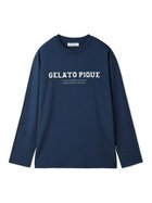 【ジェラートピケ オム/GELATO PIQUE HOMME / MEN】の【HOMME】レーヨンインレーメッセージロゴロンT 人気、トレンドファッション・服の通販 founy(ファニー) ファッション Fashion メンズファッション MEN おすすめ Recommend なめらか Smooth シンプル Simple ロング Long thumbnail NVY[089]|ID: prp329100004342622 ipo3291000000030302892