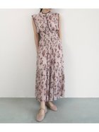 【スナイデル/SNIDEL】の【WEB限定サイズあり】Sustainableバイカラープリーツワンピース 人気、トレンドファッション・服の通販 founy(ファニー) 雑誌掲載アイテム Magazine Items ファッション雑誌 Fashion Magazines ビジンヒャッカ 美人百花 ファッション Fashion レディースファッション WOMEN ワンピース Dress エレガント 上品 Elegant シャーリング Shirring 雑誌 Magazine ティアード Tiered 8月号 August Issue バランス Balance パイピング Piping フィット Fit フリル Frills フレアースリーブ Flared Sleeves プリント Print プリーツ Pleats リボン Ribbon thumbnail PNK[066]|ID: prp329100004342797 ipo3291000000030304085