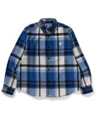 【その他のブランド/Other】のBAPE CHECK RELAXED FIT SHIRT BLUE|ID: prp329100004343224 ipo3291000000030308369