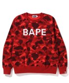 【その他のブランド/Other】のCOLOR CAMO CRYSTAL STONE RELAXED FIT CREWNECK M RED|ID: prp329100004343279 ipo3291000000030309487