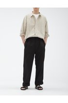 【マーガレット ハウエル/MARGARET HOWELL / MEN】のJAPANESE COTTON LINEN DRILL BLACK|ID: prp329100004343283 ipo3291000000030309545