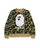 【その他のブランド/Other】のABC CAMO BY BATHING APE CREWNECK SWEAT GREEN|ID: prp329100004343287 ipo3291000000030309574