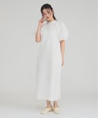 【デミルクス ビームス/Demi-Luxe BEAMS】のランタンスリーブ コクーン ワンピース 人気、トレンドファッション・服の通販 founy(ファニー) ファッション Fashion レディースファッション WOMEN ワンピース Dress エレガント 上品 Elegant コクーン Cocoon コンパクト Compact シューズ Shoes スリット Slit スリーブ Sleeve フィット Fit フラット Flat リラックス Relax おすすめ Recommend thumbnail WHITE|ID: prp329100004343438 ipo3291000000030311318