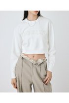 【マウジー/moussy】のPATCH DENIM MOUSSY プルオーバー 人気、トレンドファッション・服の通販 founy(ファニー) ファッション Fashion レディースファッション WOMEN トップス・カットソー Tops/Tshirt プルオーバー Pullover コンパクト Compact スウェット Sweat デニム Denim thumbnail WHT|ID: prp329100004343777 ipo3291000000030316666