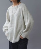 【ピエロ/Pierrot】のRASW アルパカボートネックニット 人気、トレンドファッション・服の通販 founy(ファニー) ファッション Fashion レディースファッション WOMEN トップス・カットソー Tops/Tshirt ニット Knit Tops スリーブ Sleeve バルーン Balloon ラウンド Round エレガント 上品 Elegant thumbnail 杢ライトグレー|ID: prp329100004343778 ipo3291000000030316672