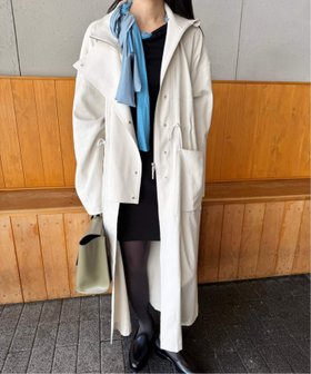 【エディット フォー ルル/edit.for LuLu】の【Hella/ヘラ】standcollar military coat 人気、トレンドファッション・服の通販 founy(ファニー) ファッション Fashion レディースファッション WOMEN アウター Coat Outerwear コート Coats 2025年 2025 2025春夏・S/S Ss,Spring/Summer,2025 クラシカル Classical シェイプ Shape シンプル Simple ドローコード Draw Cord フロント Front 秋 Autumn/Fall |ID:prp329100004344300