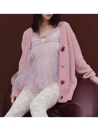 【スナイデル ホーム/SNIDEL HOME】の【Melty】チョコボタンカーディガン 人気、トレンドファッション・服の通販 founy(ファニー) ファッション Fashion レディースファッション WOMEN トップス・カットソー Tops/Tshirt カーディガン Cardigans カーディガン Cardigan スウィート Sweet なめらか Smooth プリント Print モチーフ Motif ユニセックス Unisex リボン Ribbon thumbnail PNK[066]|ID: prp329100004344377 ipo3291000000030481438