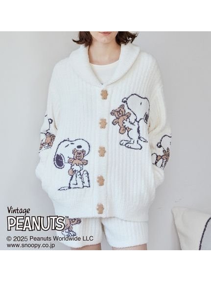 【ジェラート ピケ/gelato pique】の【PEANUTS】【ONLINE限定カラーあり】【UNISEX】SNOOPY×BEAR ジャガードショールカーディガン 人気、トレンドファッション・服の通販 founy(ファニー) 　ファッション　Fashion　レディースファッション　WOMEN　トップス・カットソー　Tops/Tshirt　カーディガン　Cardigans　ユニセックス　Unisex　 other-1|ID: prp329100004344477 ipo3291000000030323728