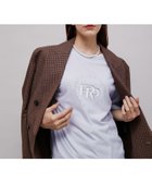 【ロペ/ROPE'】のロゴプリントシアーTシャツ サックス(48)|ID: prp329100004344522 ipo3291000000030439826