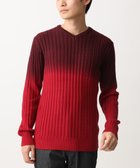 【エムケイ ミッシェルクラン/MK MICHEL KLEIN homme / MEN】のVネックニット/グラデーションケーブル 人気、トレンドファッション・服の通販 founy(ファニー) ファッション Fashion メンズファッション MEN グラデーション Gradation ミドル Middle thumbnail パープル|ID: prp329100004344549 ipo3291000000030324088