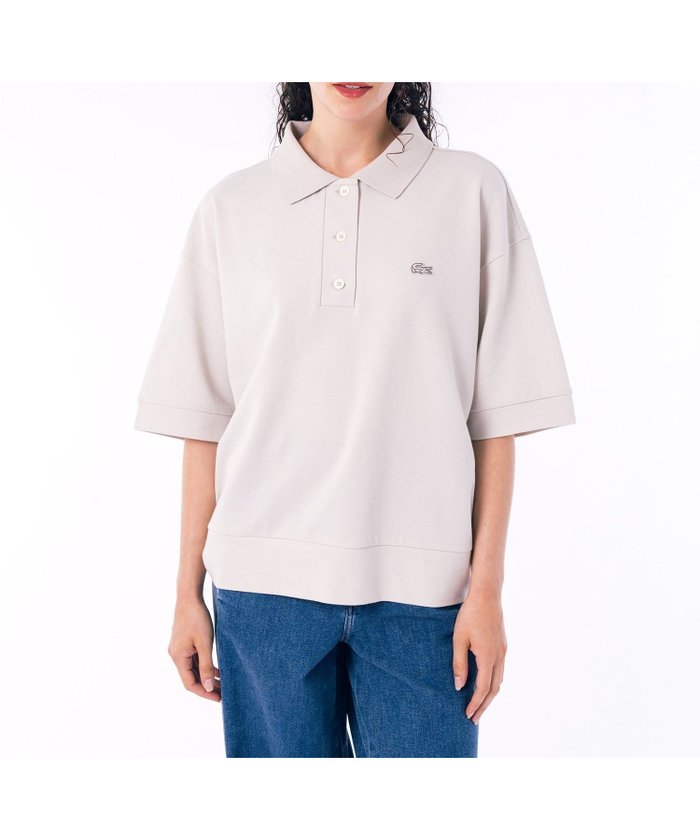【ラコステ/LACOSTE】のヘビーウェイト キモノスリーブ 鹿の子地ポロシャツ インテリア・キッズ・メンズ・レディースファッション・服の通販 founy(ファニー) https://founy.com/ ファッション Fashion レディースファッション WOMEN トップス・カットソー Tops/Tshirt シャツ/ブラウス Shirts/Blouses ポロシャツ Polo Shirts おすすめ Recommend バランス Balance フィット Fit ポロシャツ Polo Shirt リラックス Relax ワイド Wide エレガント 上品 Elegant 鹿の子 Pique |ID: prp329100004344580 ipo3291000000031939590