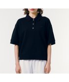 【ラコステ/LACOSTE】のヘビーウェイト キモノスリーブ 鹿の子地ポロシャツ ブラック|ID: prp329100004344580 ipo3291000000031939593