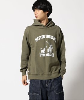 【ジムマスター/gym master / MEN】のgym master/10.3oz BETTER TOGETHERスウェットプルパーカー 人気、トレンドファッション・服の通販 founy(ファニー) ファッション Fashion メンズファッション MEN キャラクター Character グラフィック Graphic シンプル Simple プリント Print 定番 Standard |ID:prp329100004344758