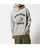 【ジムマスター/gym master / MEN】のgym master/10.3oz BETTER TOGETHERスウェットプルパーカー 人気、トレンドファッション・服の通販 founy(ファニー) ファッション Fashion メンズファッション MEN キャラクター Character グラフィック Graphic シンプル Simple プリント Print 定番 Standard thumbnail グレー|ID: prp329100004344758 ipo3291000000030325963