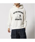 【ジムマスター/gym master / MEN】のgym master/10.3oz BETTER TOGETHERスウェットプルパーカー 人気、トレンドファッション・服の通販 founy(ファニー) ファッション Fashion メンズファッション MEN キャラクター Character グラフィック Graphic シンプル Simple プリント Print 定番 Standard thumbnail ホワイト|ID: prp329100004344758 ipo3291000000030325964