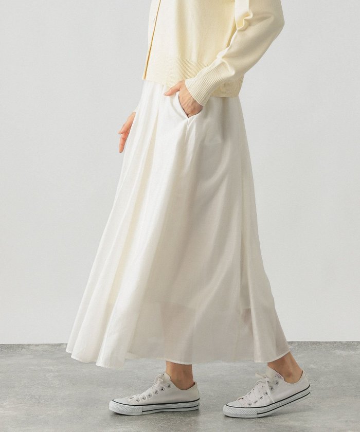 【グローバルワーク/GLOBAL WORK】のシアータックフレアスカート/253432 インテリア・キッズ・メンズ・レディースファッション・服の通販 founy(ファニー) https://founy.com/ ファッション Fashion レディースファッション WOMEN スカート Skirt Aライン/フレアスカート Flared A-Line Skirts ギャザー Gather シアー Sheer ジャケット Jacket スウェット Sweat フレア Flare 楽ちん Easy |ID: prp329100004344759 ipo3291000000031996285