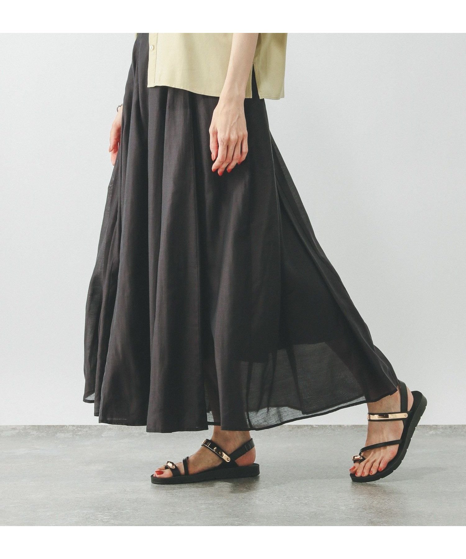 【グローバルワーク/GLOBAL WORK】のシアータックフレアスカート/253432 インテリア・キッズ・メンズ・レディースファッション・服の通販 founy(ファニー) 　ファッション　Fashion　レディースファッション　Fashion for Women　スカート　Skirts　Aライン・フレアスカート　A-Line & Flared Skirts　ギャザー　Gathered, Ruffled　シアー　Sheer, See-Through　ジャケット　Jacket, Outerwear　スウェット / スエット　Sweatshirt, Sweatwear　フレア　Flare, Flared　楽ちん　Easy Fit, Comfortable　ブラック09|ID: prp329100004344759 ipo3291000000032600832